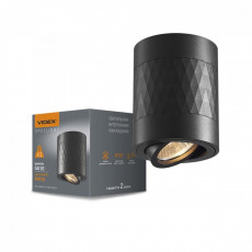 Ceiling spotlight luminaire VIDEX-GU10-STANLEY-BLACK VL-SPF04A-BPB | VL-SPF04A-BPB