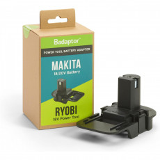 Badaptor adapters MAKITA baterija uz Ryobi 18V instrumentu | BADAPTOR-MAK-RYO-BX