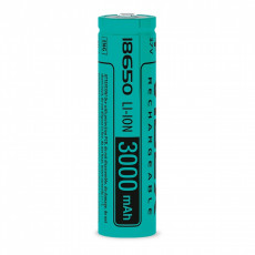 Baterija uzlādējama VIDEX Li-Ion 18650, 3000mAh, 3,7V (1 gab.) | 18650/3000/1B