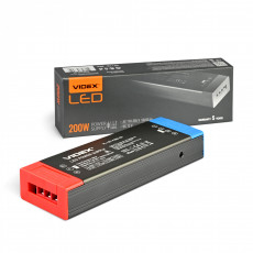 Barošanas bloks LED lentai DC 12V, 16.6A, 200W, IP20, VIDEX VL-LST-P200-12V | VL-LST-P200-12V