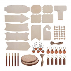 LaserPecker Wooden engraving materials set (190 pcs) | LP190WPM