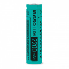 Baterija uzlādējama VIDEX Li-Ion 18650, 2200mAh, 3,7V (1 gab.) | 18650/2200/1B