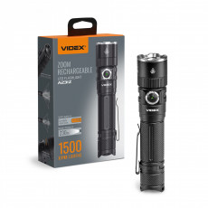 LED Portable Flashlight VIDEX VLF-A231Z 1500Lm 5000K | VLF-A231Z