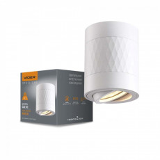 Ceiling spotlight luminaire VIDEX-GU10-STANLEY-WHITE VL-SPF04A-WPW | VL-SPF04A-WPW