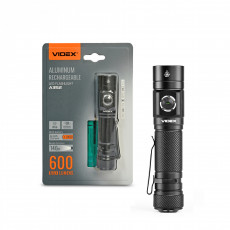 LED Portable Flashlight VIDEX VLF-A352 600Lm 5000K | VLF-A352