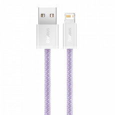 Baseus uzlādes kabelis (2,4A) USB-A uz Lightning, 2m, violets | CALD000505