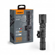 Tactical LED Flashlight VIDEX VLF-AT366 1000Lm 5000K | VLF-AT366