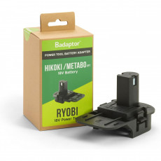 Badaptor adapters HIKOKI/METABO HPT baterija uz Ryobi 18V instrumentu | BADAPTOR-HIK-RYO-BX