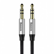 Baseus audio kabelis mini Jack 3,5mm uz mini Jack 3,5mm, 1,5m, melns | CAM30-CS1