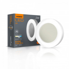 Ārtelpu gaismeklis LED 15W, 1125Lm 5000K, VIDEX-LENA IP65 (neitrāli balta gaisma), balta | VLE-BHFR-155