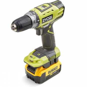 Badaptor adapters DEWALT XR baterija uz Ryobi 18V instrumentu