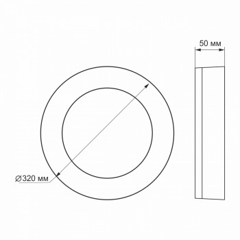 Ārtelpu gaismeklis LED 24W, 1920Lm 5000K, VIDEX-LENA IP65 (neitrāli balta gaisma), balta