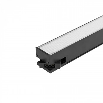 Lineārais LED gaismeklis (savstarpēji savienojams) 50W 1200mm, 5000Lm 5000K, IP20 VIDEX VL-BNL02-50125B (neitrāli balta gaisma), melns