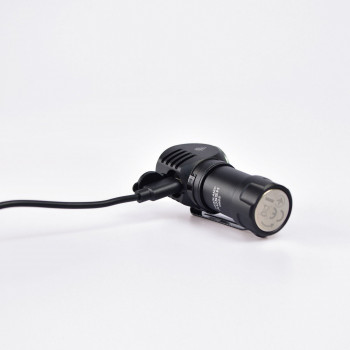 Lukturis LED Luminus SST20 10W, 600Lm 5700K, Li-ion 16340 800mAh - iekļauts! (maināms uz CR123A), VIDEX VLF-A055H, ar magnētu + komplektā stiprinājums lietošanai kā galvas lukturim!