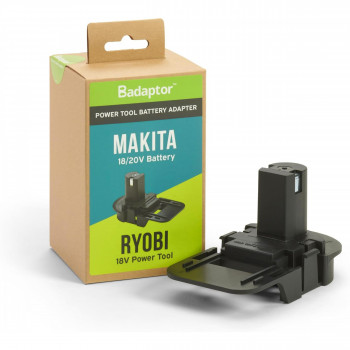 Badaptor adapters MAKITA baterija uz Ryobi 18V instrumentu