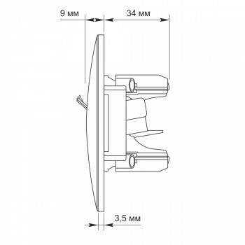 Kontaktligzda z/a Cat6+Cat6 (RJ45 spraudnis), Videx Binera, melna grafīta, IP20