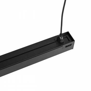 Lineārais LED gaismeklis (savstarpēji savienojams) 50W 1200mm, 5000Lm 5000K, IP20 VIDEX VL-BNL02-50125B (neitrāli balta gaisma), melns