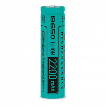 Battery Videx Li-Ion 18650 2200mAh, 3,7V (1 pc.) | 18650/2200/1B