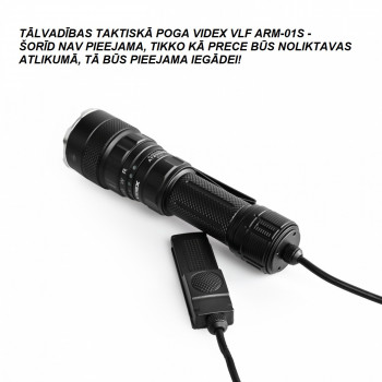 Lukturis LED taktiskais Luminus SST40 20W, RED/GREEN CREE XTE 3W, 2000Lm 5000K, Li-ion 21700 4000mAh - iekļauts! (maināms uz 18650), VIDEX VLF-AT255RG, ar manuāli regulējamu gaismas slēdzi! Taktiskais lukturis montāžai un pogas vadībai uz ieroča!