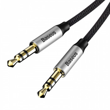 Baseus audio kabelis mini Jack 3,5mm uz mini Jack 3,5mm, 1,5m, melns