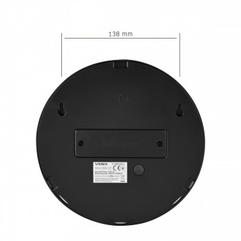 Solārais gaismeklis LED 6,4Wh, 500Lm 5000K, IP54, VIDEX VL-BHSO-002-S (neitrāli balta gaisma)