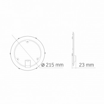 LED modulis 24W, 2900Lm 4000K, VIDEX IP20 (neitrāli balta gaisma), VIDEX VL-MLC-244