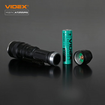 Lukturis LED taktiskais Luminus SST40 20W, RED/GREEN CREE XTE 3W, 2000Lm 5000K, Li-ion 21700 4000mAh - iekļauts! (maināms uz 18650), VIDEX VLF-AT255RG, ar manuāli regulējamu gaismas slēdzi! Taktiskais lukturis montāžai un pogas vadībai uz ieroča!