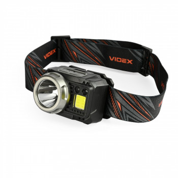 Galvas lukturis ar sensoru LED CREE XPG3 5W + COB 5W 550Lm 5000K, Li-ion VLF-B12 1200mAh (nopērkams rezerves akumulators) vai 3xAAA, VLF-H075C, vadāms ar roku žestu!