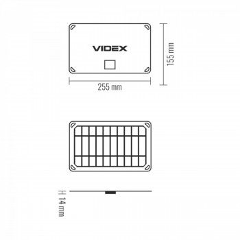 Solārais panelis pārnēsājams 5W, panelis Mono+ETFE (1 USB izeja), izmērs 252x155x14mm , IP68, svars 150g, VIDEX