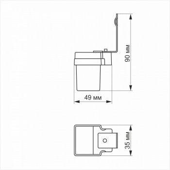 Gaismas sensors (krēslas sensors) 6A fotometrisks, VIDEX