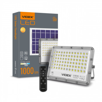 LED Solar Floodlight VIDEX VL-FSO2-505 50W