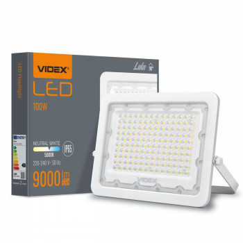 Prožektors LED 100W, 9000Lm 5000K, VIDEX-LUCA (neitrāli balta gaisma)