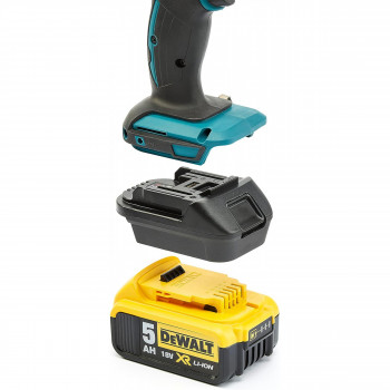 Badaptor adapters DEWALT XR baterija uz MAKITA 18V instrumentu