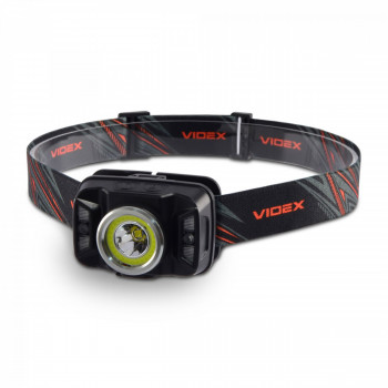 Galvas lukturis ar sensoru LED CREE XTE 5W + COB, 410Lm 5000K, Li-ion 1800mAh, VIDEX VLF-H035C, vadāms ar roku žestu!