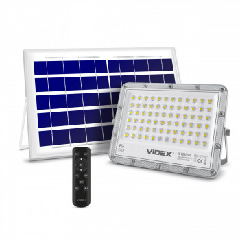 LED Solar Floodlight VIDEX VL-FSO2-505 50W