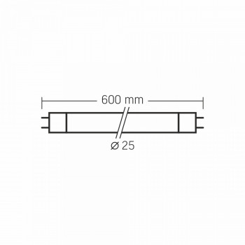 Spuldze LED T8 (G13) 10W 600mm, 1050Lm 4000K, VIDEX (neitrāli balta gaisma)