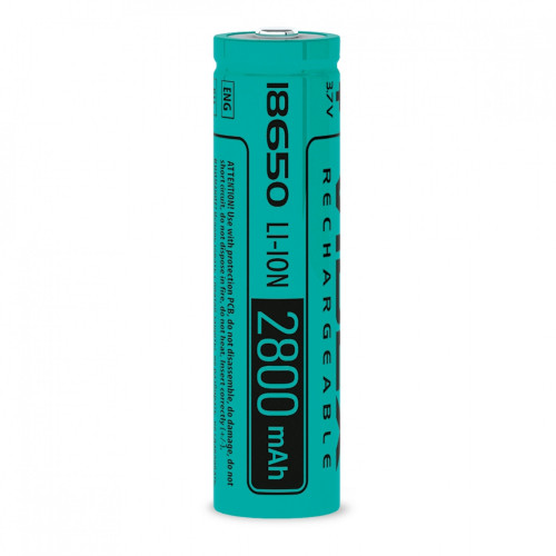 Baterija uzlādējama VIDEX Li-Ion 18650, 2800mAh, 3,7V (1 gab.)